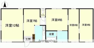 福島県いわき市平沼ノ内字諏訪原【一戸建】の間取り