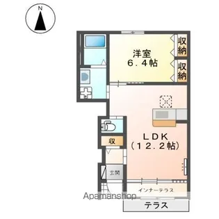 サンフィットⅢ【1階】の間取り