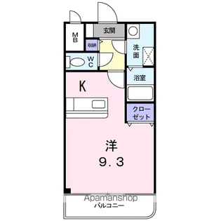 ゾーナ・ヴェルデ【3階】の間取り