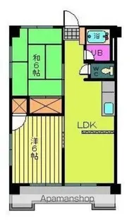 第21杉フラット【306号室】の間取り
