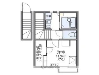 レオネクスト春日井【205号室】の間取り
