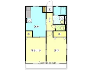 シュプールK【2階】の間取り