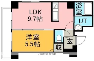 SーFORT福住【6階】の間取り
