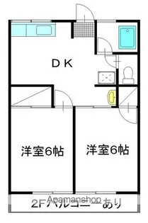 シティハイムサンライズ【103号室】の間取り