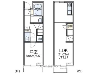 レオネクストフォレスタ 湘南【1階】の間取り