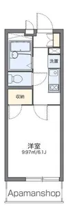 レオパレスケー ファイブ【3階】の間取り
