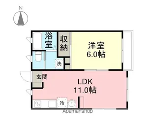 コーポ瑞(ズイ)【203号室】の間取り
