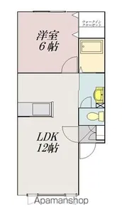 アーバンパレス【1階】の間取り