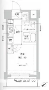 RELUXIA横濱反町【9階】の間取り