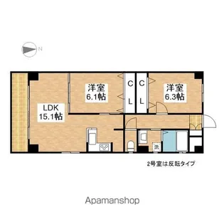 GLORIA【502号室号室】の間取り