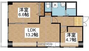 アーデル天神尾【5階】の間取り