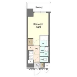 SーRESIDENCE植田ASOLEA(アソレア)【3階】の間取り