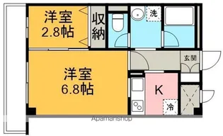 サンライトヒルズ【3階】の間取り