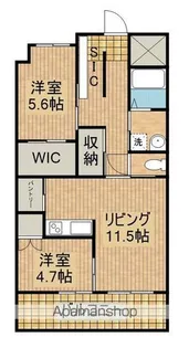 ディアコート新栄【9階】の間取り