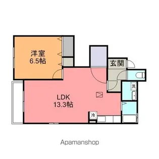 ベルコロレ Ⅰ【1階】の間取り