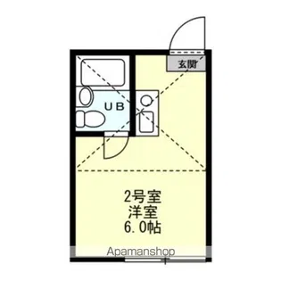パンシオン読売ランド前A棟【1階】の間取り