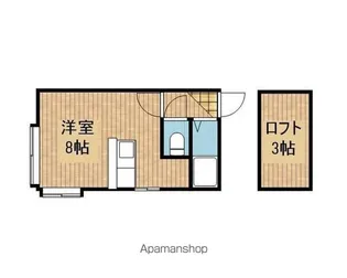 AMSスイート35A【204号室】の間取り