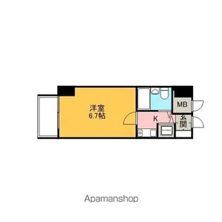 SーFORT錦糸町【3階】の間取り