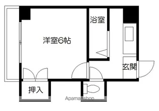 プント子飼【302号室】の間取り