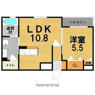 ルミエール朱雀【3階】の間取り