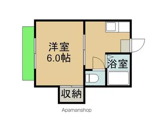 タウニィフルタ【1階】の間取り