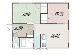 イーストタウン【2階】の間取り