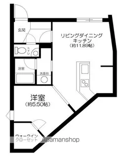 APARTMENT小石川後楽園【3階】の間取り
