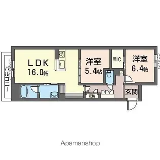 アイビー【205号室】の間取り