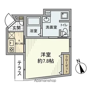 松原戸建【1階】の間取り