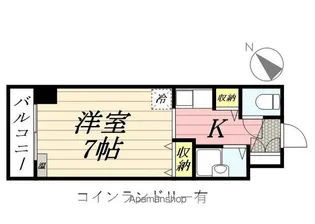 メゾン・ド・デトロワ【602号室】の間取り