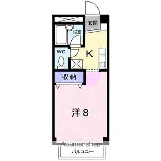 グリーンコート【1階】の間取り