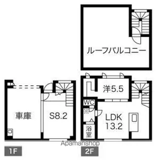 KPーGARAGE KOTONI【1階】の間取り