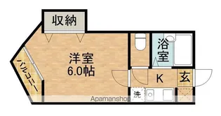 レリブ布橋【1階】の間取り