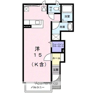 ロイヤルマンション日の出【1階】の間取り