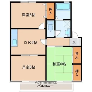 マルベリー・コートⅡ【2階】の間取り