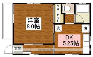 シルフィードナカハラ【102号室】の間取り