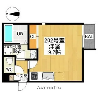 グランティックTRS【2階】の間取り