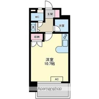 ダイアパレス宝町リージェント【3階】の間取り