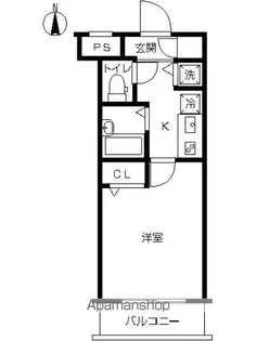 スカイコート都立家政EAST【509号室号室】の間取り