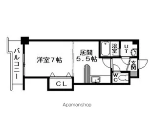 コンパス琴似【4階】の間取り