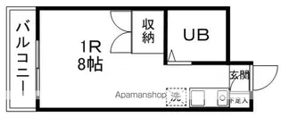 ベルシティ泉水【301号室】の間取り