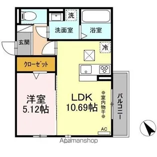 ARGENT【1階】の間取り