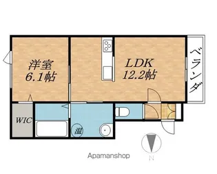 PLACER(プラセール)【2階】の間取り