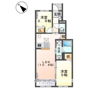 マイスターⅠ【1階】の間取り