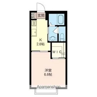 ベアトリーチェ成城【203号室】の間取り