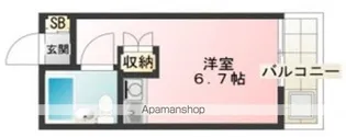 センチュリー野方【101号室】の間取り