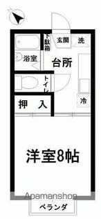 フリーダムヒル【A201号室】の間取り