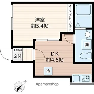 AVENS【1階】の間取り