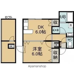 リージャストマンションむさし野【202号室】の間取り