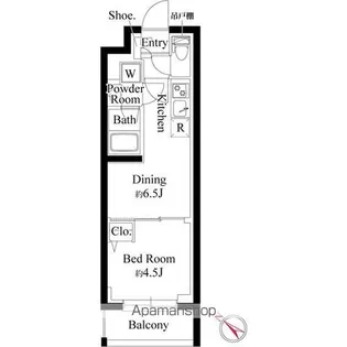 (仮称)プラチナスクエア赤羽【2階】の間取り
